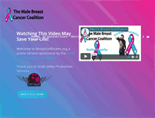 Tablet Screenshot of breastselfexams.org